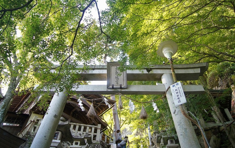 天狗が守護する東近江市の神社「太郎坊宮」は絶景が楽しめる神社でした。