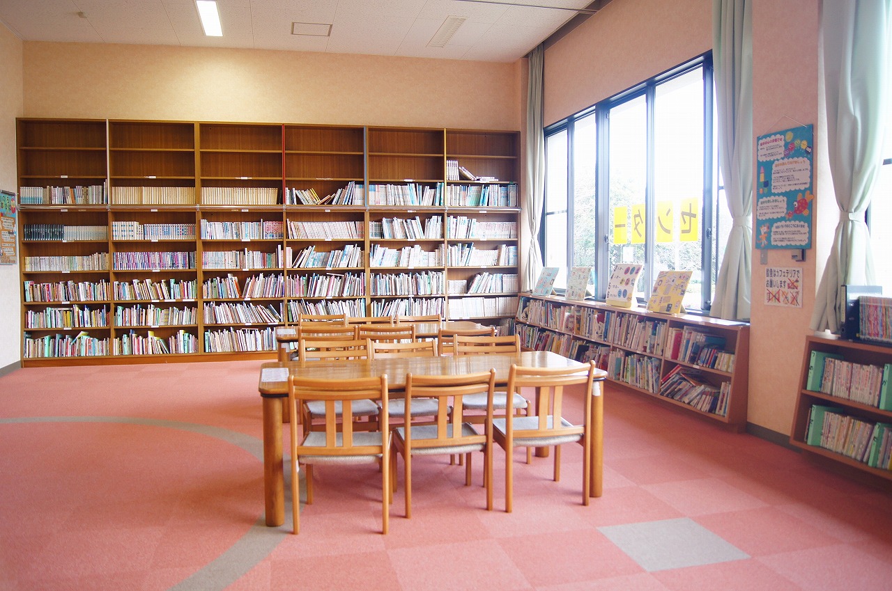 小学校の図書室みたいです