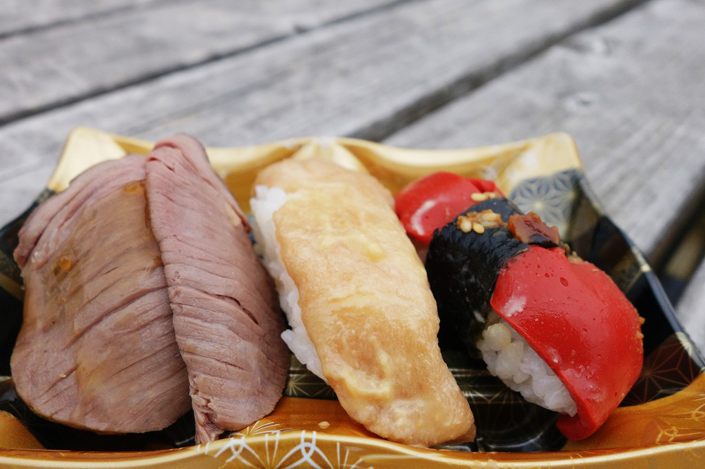 綾羽高校のグルメ甲子園Ｖメニューが期間限定販売！貴重なお寿司が美味かった！