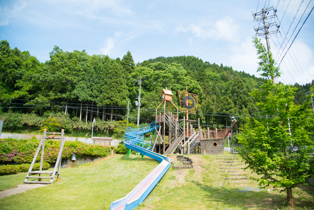 こんな所に良い公園が!長浜市の西浅井公園で遊んでみよう!
