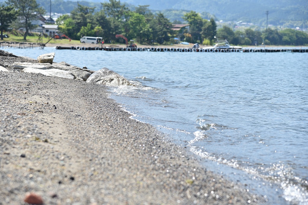 アクセス良し!景色良しの大津市の水泳場「和邇浜水泳場」をレポートします。