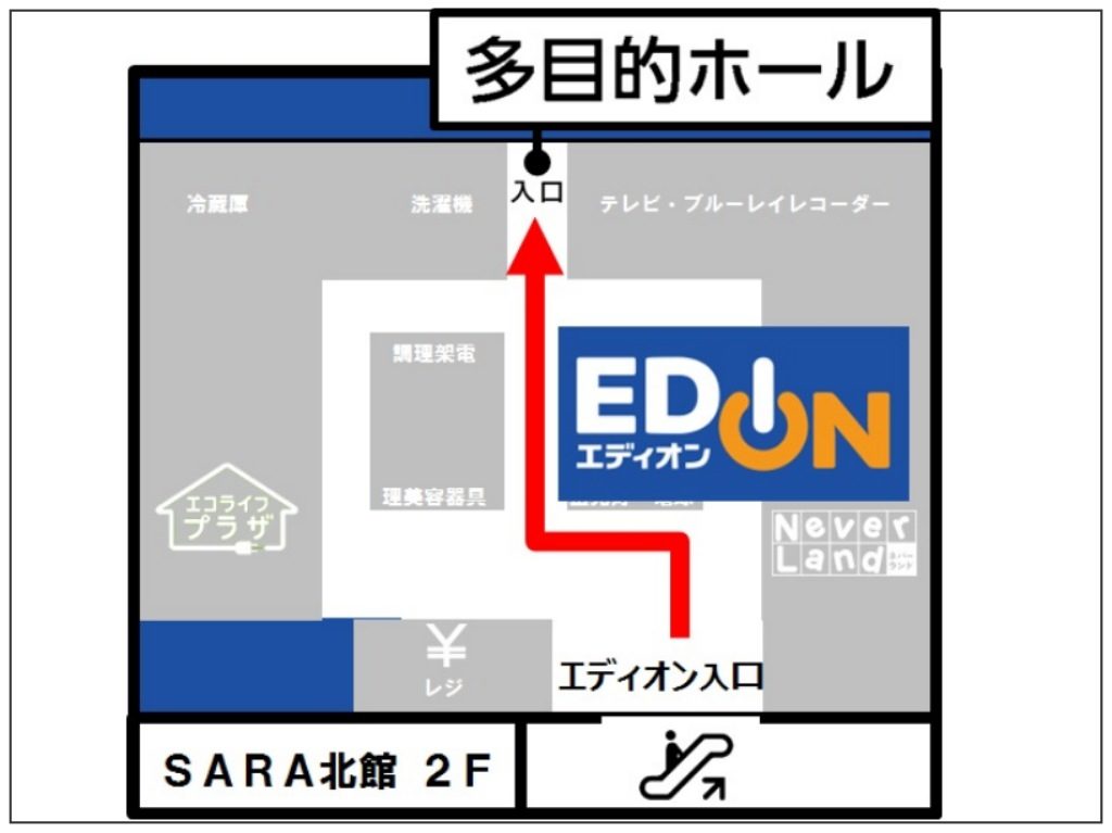 アスレチック会場の場所