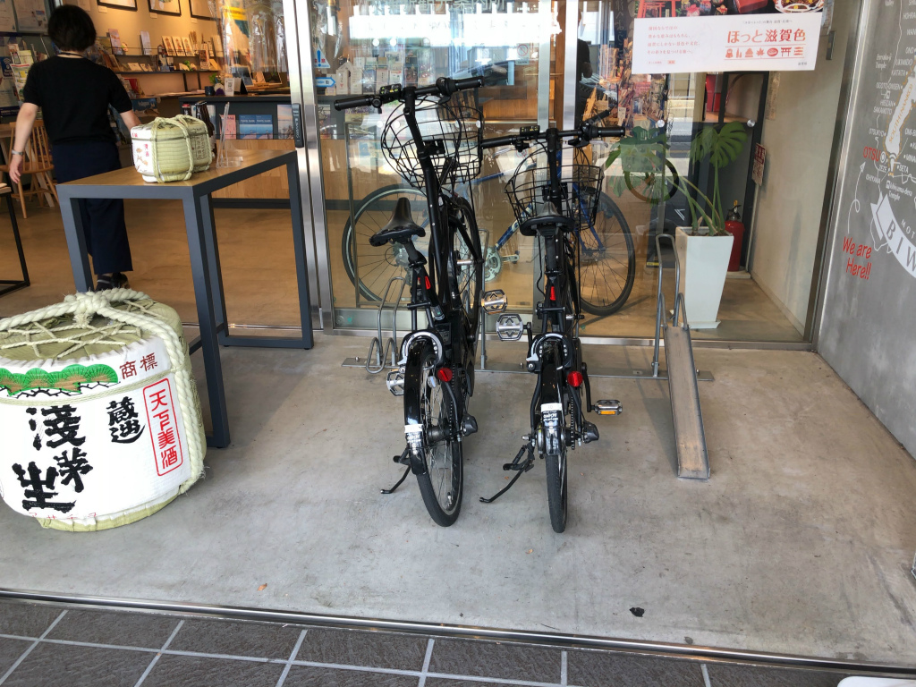 大津駅のレンタサイクル借りてみた!料金や自転車の借り方紹介するよー。