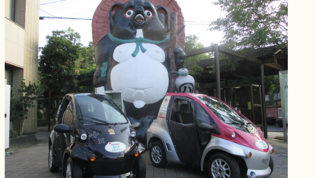 信楽高原鐡道が超小型電気自動車「COMS（コムス）」のレンタルを開始しました！可愛い電気自動車で身軽に観光♪