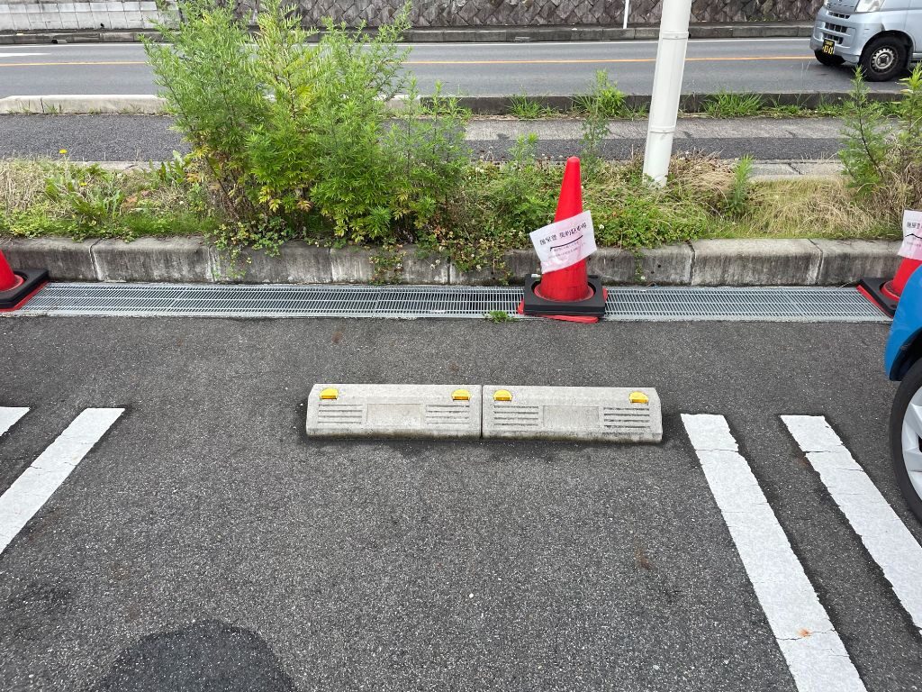 ドラックユタカ野洲店の「麺屋 豊」の駐車場