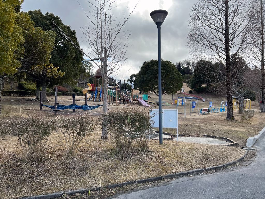 甲賀市の「ポケふた」スポット・水口スポーツの森の「ポケふた」付近
