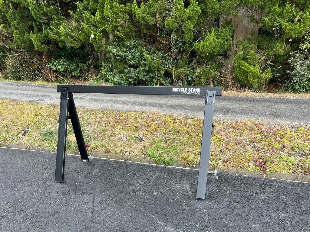 甲賀市「LOLcafe」サイクルスタンド